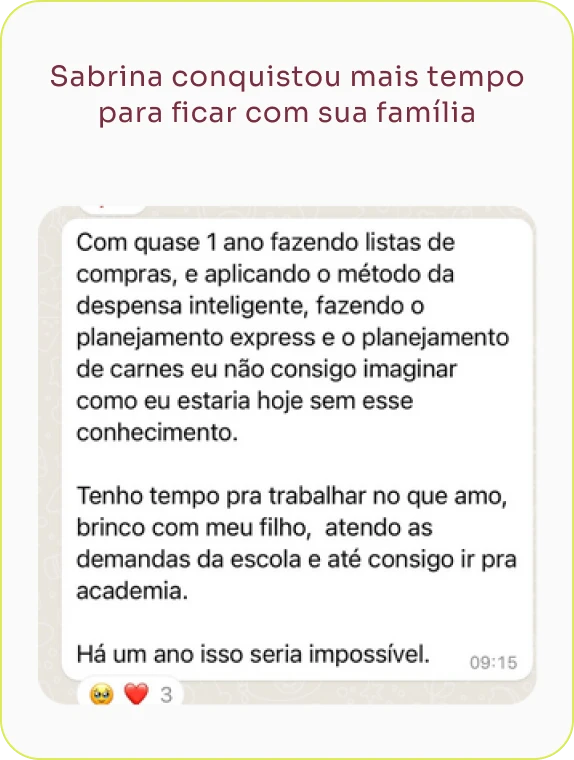depoimento2 Cozinha saudável da Cami